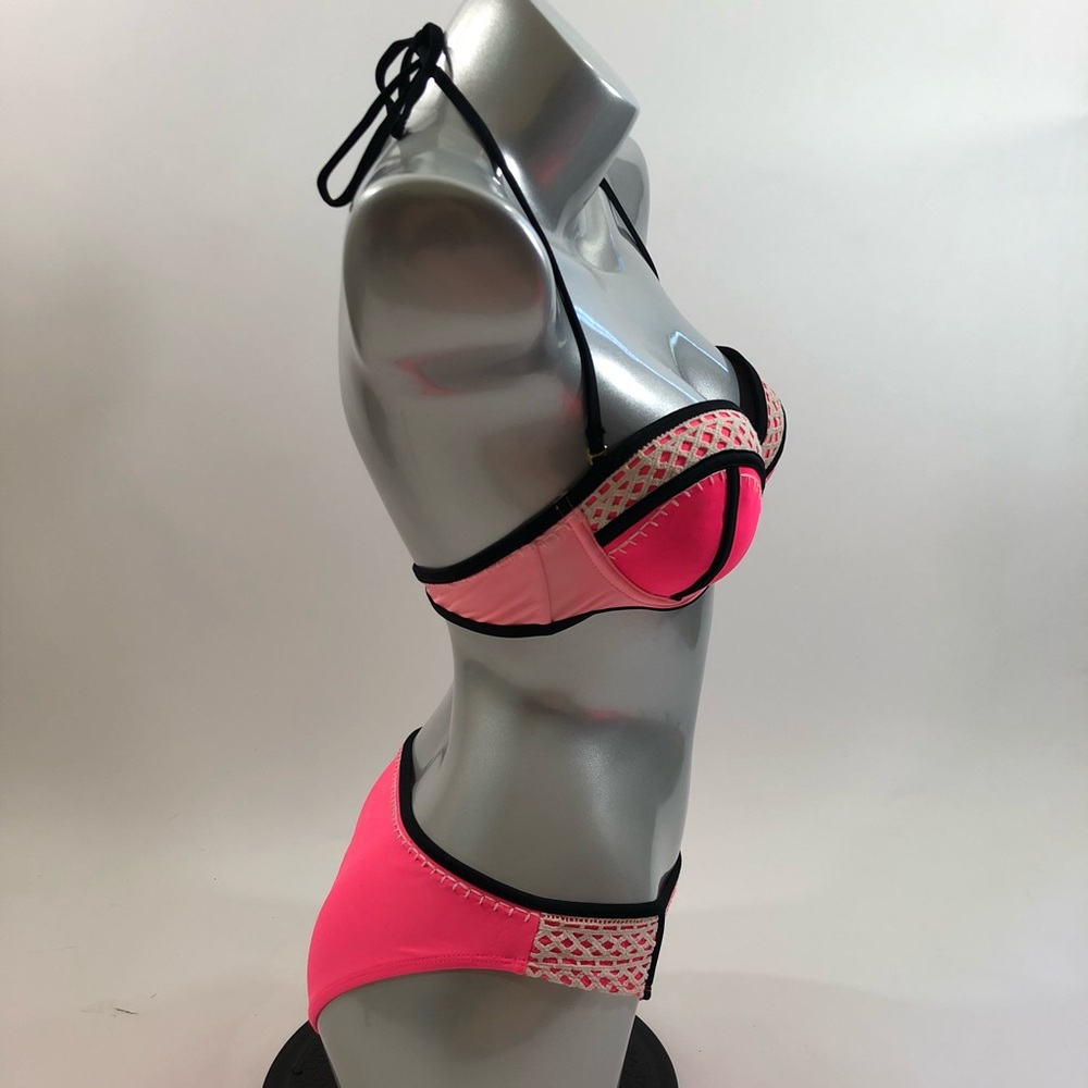 California Waves Two Piece Bikini Swimsuit Medium - Picture 5 of 5